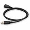 Add-On 5FT USB 2.0 A MALE TO FEMALE BLACK CABL USBEXTAA5MF - alternate 9