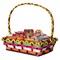 Wickerwise Vibrant Wicker Gift Basket - Versatile Woven Basket with Handle for Easter Candy, Fruit,  QI004722 - alternate 6