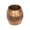 Auveco Brass Compression Sleeves Ferrules 1/8in, 25PK 101 - alternate 1