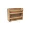 Homeroots Wall Mounted 13.13in Wood Spice Rack 478231 - alternate 4