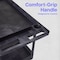 Luxor Utility Cart, (2) Shelf, Heavy Duty, High Density Polyethylene, 500 lb Load Capacity, 2 Shelves XLC11-B - alternate 12