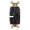 Hubbell Wiring Device-Kellems Straight Blade Receptacle, 5-15R, 15 A, 125V AC, 2 Pole, 3 Wire, Surface Mount, Grounded HBL5262STOTR - alternate 3
