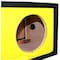 Deejay Led For 12-in Three Horn Two Tweeters Side Speaker Enclosure Yellow Vinyl cloth colored D12H3TW2VYYESIDE - alternate 3