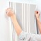 A-Street Prints Navarres Stripe Charcoal Faux Linen Wallpaper 4172-27486 - alternate 2