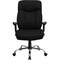 Flash Furniture Hercules Office Chair, Black Back, 29 in W 29" L 45-1/2" H, Adjustable Padded, Fabric Seat GO-1235-BK-FAB-A-GG - alternate 1