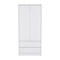 Homeroots Three Piece White Bedroom Set 526358 - alternate 9
