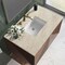 James Martin Vanities Marcello 36" Single Vanity, Chestnut, w/ 3 CM Tajnar Eclos Top D200-V36-CSN-3TJR - alternate 2