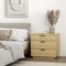 Manhattan Comfort Payton Nightstand in Natural Oak and Gold NS009-GNO - alternate 1