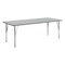 Flash Furniture Wren 72 in x 30 in Adjustable Height Activity Table, Thermal Laminate Top, Short Legs, Gray XU-A3072-REC-GRY-T-P-GG - alternate 1