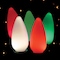 Celebrations LED C9/5MM Multicolored 4 ct Replacement Christmas Light Bulbs 04-09005A - alternate 1