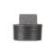 B & K STZ Industries 1-1/4 in. MIP each Black Malleable Iron Plug 310P-114 - alternate 1