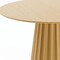 Homeroots 52" Brown Solid Wood Pedestal Base Round Top Dining Table 721024 - alternate 4
