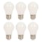 Westinghouse 6W 60W Eq. Soft White A15 Dimmable Filament LED Light Bulb, Medium Base, 6PK 5325020 - alternate 1