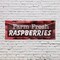 Signmission Farm Fresh Raspberries, 24 Inch x 72 Inch, Vinyl Banner B-72-30614 - alternate 4