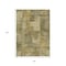 Homeroots 8' X 10' Khaki Beige And Wheat Abstract Washable Indoor Outdoor Area Rug 630780 - alternate 5