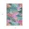 Homeroots 3' X 5' Teal Blue And Aqua Floral Washable Indoor Outdoor Area Rug 611132 - alternate 8