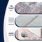 Jonathan Y Kisara Oushak Style Distressed Border Non-Slip Machine-Washable Rose Clay/Cream 3ft x 5ft Area Rug PTN101D-3 - alternate 3