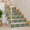 Homeroots 4" x 4" Green And Gray Vinyl Arabesque Peel And Stick Removable Tiles 569324 - alternate 4