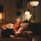 Newhouse Lighting 71in Torchiere William Standing Floor Lamp, Two-in-One Reading Light for Bedroom/Living Room, Black NHFL-WI-BK - alternate 5