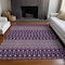 Homeroots 10' X 14' Purple Pink And Yellow Tribal Washable Indoor Outdoor Area Rug 582589 - alternate 8