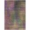 Homeroots 5' X 8' Plum Olive Green And Lavender Abstract Washable Indoor Outdoor Area Rug 588433 - alternate 6