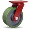 Hamilton ForgeMaster Swivel Caster, 8" x 3" Duralast Polyurethane (95A) on Cast Iron Wheel S-FM-83DB - alternate 1