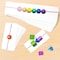 Stages Learning Materials Language Builder Stringing Beads, Classroom, 384-Piece Set SLM012 - alternate 2