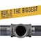 B & K 2 in. FIP each X 2 in. D FIP 2 in. D FIP Black Malleable Iron Tee 501560 - alternate 4