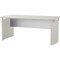 Mayline Curved Desk Medina Desk, Sea Salt, 72" Wx36" Dx29.5" H, 36" D X 29-1/2" H, 72" W X MND72TSS - alternate 1
