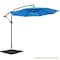 Villacera 10-Foot Offset Outdoor Patio Umbrella, Blue 83-OUT5411 - alternate 6
