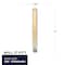 Bulbrite LED Filament 5 W Dimmable 11 Inch T9 Light Bulb with Antique Glass Finish, E26,2100K, 300Lumens, 4PK 862773 - alternate 8