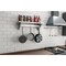 Koolmore 12'' x 36'' 18-Gauge Stainless-Steel Heavy Duty Wall Shelf with Pot Rack, . WMPS-1236 - alternate 6