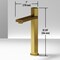 Vigo Nova Single Handle Single-Hole Bathroom Vessel Faucet in Matte Brushed Gold VG03035MG - alternate 3