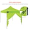 Ergodyne Lime Pop-Up Tent Zipper Door Sidewall - 10ft 6196 - alternate 4