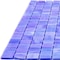 Apollo Tile Skosh 11.6inx11.6in Glossy Rainbow Blue Glass Mosaic Wall and Floor Tile 18.69 sqft/case, 20PK APLNB88BL578A - alternate 4