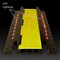Electriduct FireFly LED Illuminated Cable Protector, 5 Channel, 32in Length, Black Base / Yellow Lid, 1 Piece FF5X125-Y/B - alternate 4