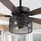 Jonathan Y Max 52" 3-Light Farmhouse Industrial Iron/Wood Mobile-App/Remote-Controlled LED Ceiling Fan, Black/Da JYL9721A - alternate 9