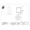 Wiegmann Padlockable Hasp Electrical Enclosures, 18 in H, 6 in D, 15 in W, 3R, Steel RSC151806 - alternate 4
