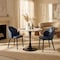 Leisuremod Bristol Round MDF Dining Table - Pedestal Base Kitchen Table, Modern Style BTBL-B24MWT - alternate 6