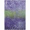 Homeroots 5' X 8' Purple Green And Black Abstract Washable Indoor Outdoor Area Rug 603102 - alternate 4