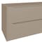 Homeroots 48" Taupe Wood Floating Bathroom Vanity With White Sink And Two Drawers 624129 - alternate 4