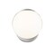 Z-Lite Realm Sphere 1 Light Wall Sconce, Brushed Nickel/Matte Opal, 6.25 In W 7517-1S-BN - alternate 5