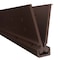 Global Door Controls 83 in. Duronodic Full Mortise Heavy-Duty Continuous Door Hinge THI-1183-FM2HD-DU - alternate 1