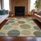 Homeroots 3' X 5' Taupe Beige And Ivory Geometric Washable Indoor Outdoor Area Rug 630597 - alternate 2