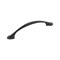 Amerock Fairfield 5-1/16 inch (128mm) Center-to-Center Matte Black Cabinet Pull, 10PK 10VMP37221FB - alternate 1