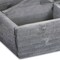 Homeroots 14" Gray Solid Wood Box 488019 - alternate 4