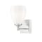 Z-Lite Oren 1-Light Vanity, 5.25 in W, Brushed Nickel 7004-1V-BN - alternate 1