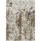 Homeroots 5' X 8' Brown And Ivory Abstract Washable Indoor Outdoor Area Rug 612606 - alternate 6