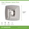 Symmons Oak Wall Mounted Single Handle Shower Valve Trim (Valve Not Included) 5690STNTRM - alternate 3