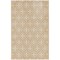 Homeroots 4' X 6' Beige And Ivory Geometric Indoor Outdoor Area Rug 572554 - alternate 6